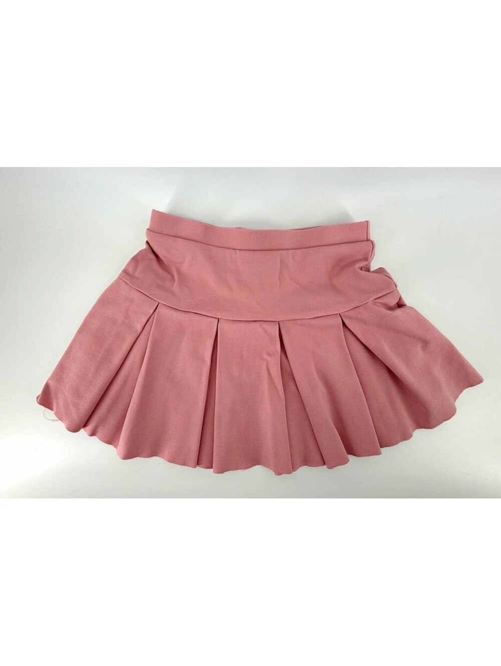 Lioness Pink Pleated Pull-On Stretch Knit Mini Skirt Solid Women’s XS